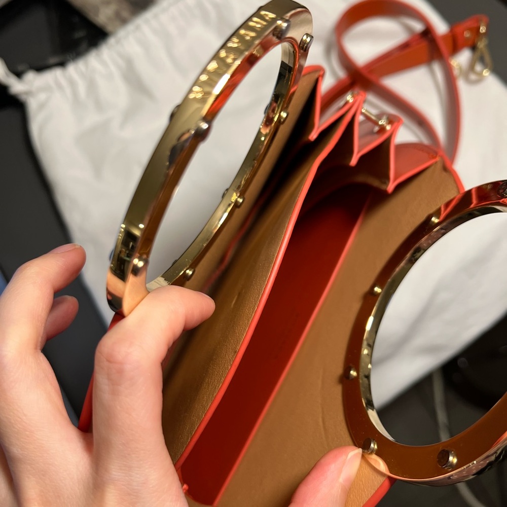 Kitayama | Orange Large Gretel Purse - Picture 6 of 9